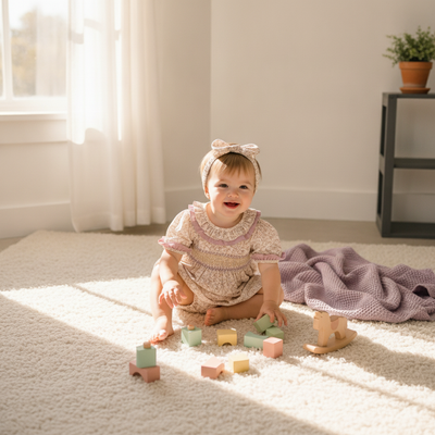 Playtime in our favorite pastels.